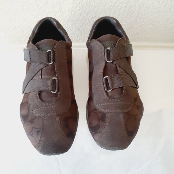 Coach Kyra Monogram Strap Sneakers - Picture 2 of 10